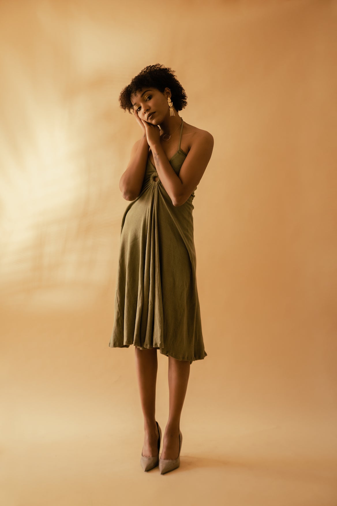 brown gloria dress Gloria Mini Dress