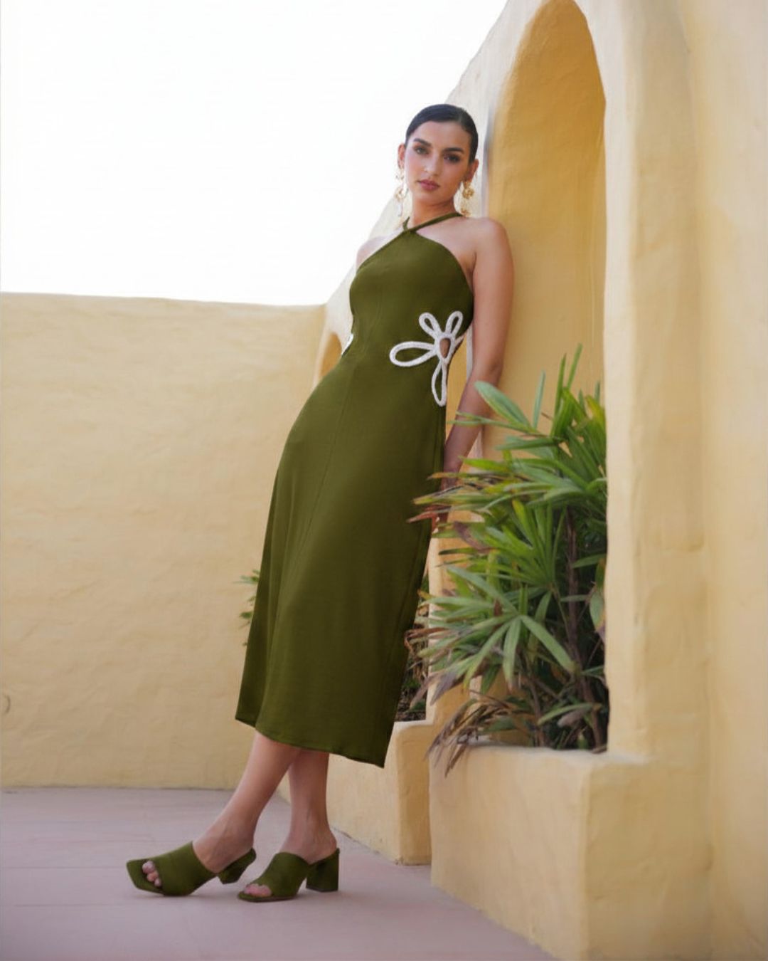 Alicia Dress - Green