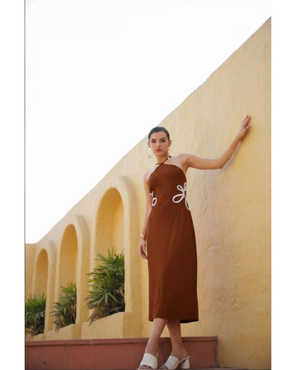 Alicia Dress - Brown