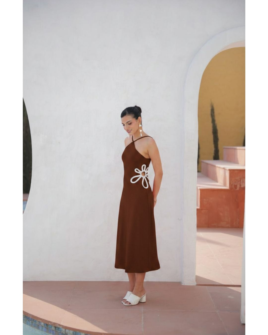 Alicia Dress - Brown