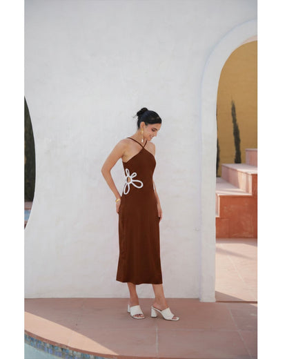 Alicia Dress - Brown