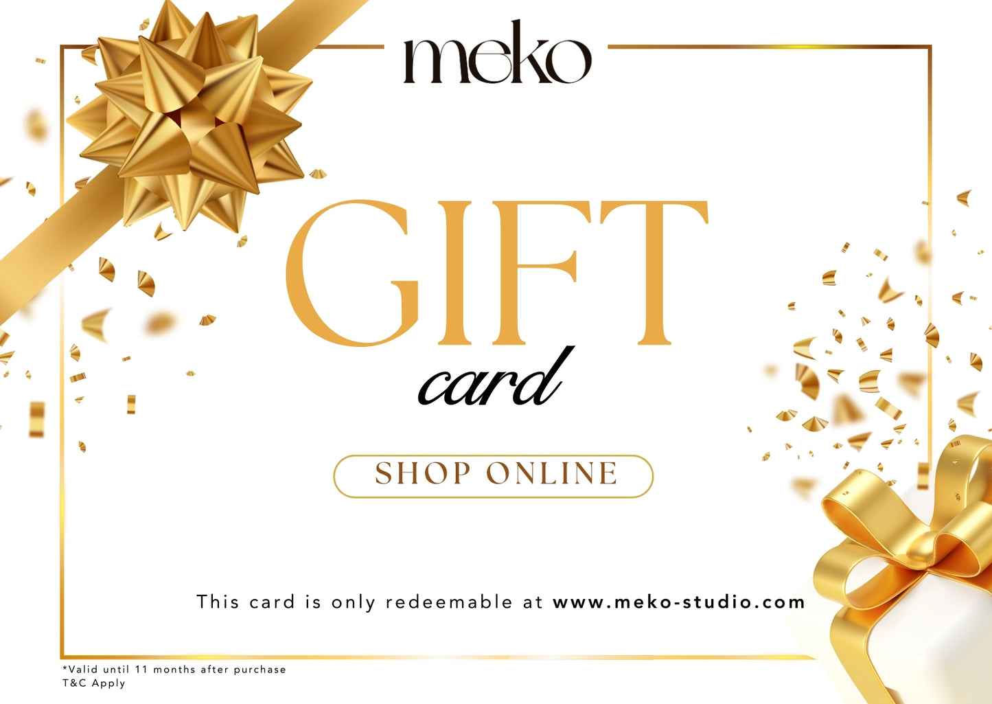 Meko Gift Card
