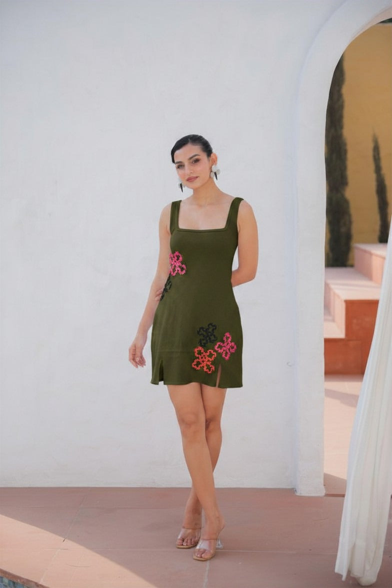 Lina Dress - Olive