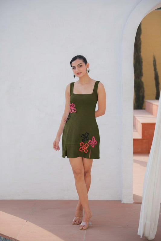Lina Dress - Olive