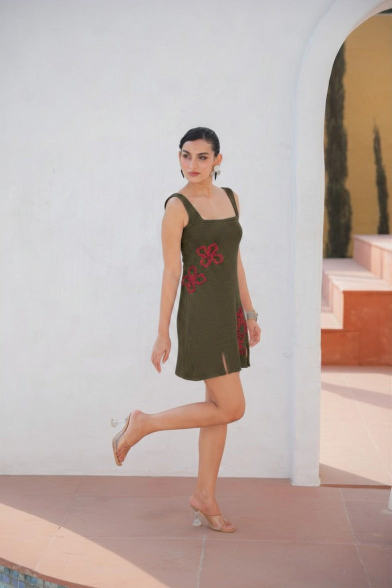 Lina Dress - Olive
