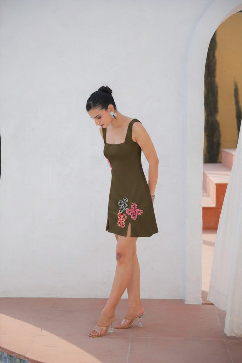 Lina Dress - Olive