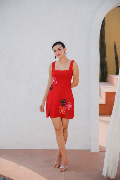 Lina Dress - Orange