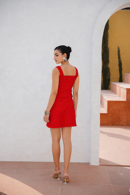 Lina Dress - Orange
