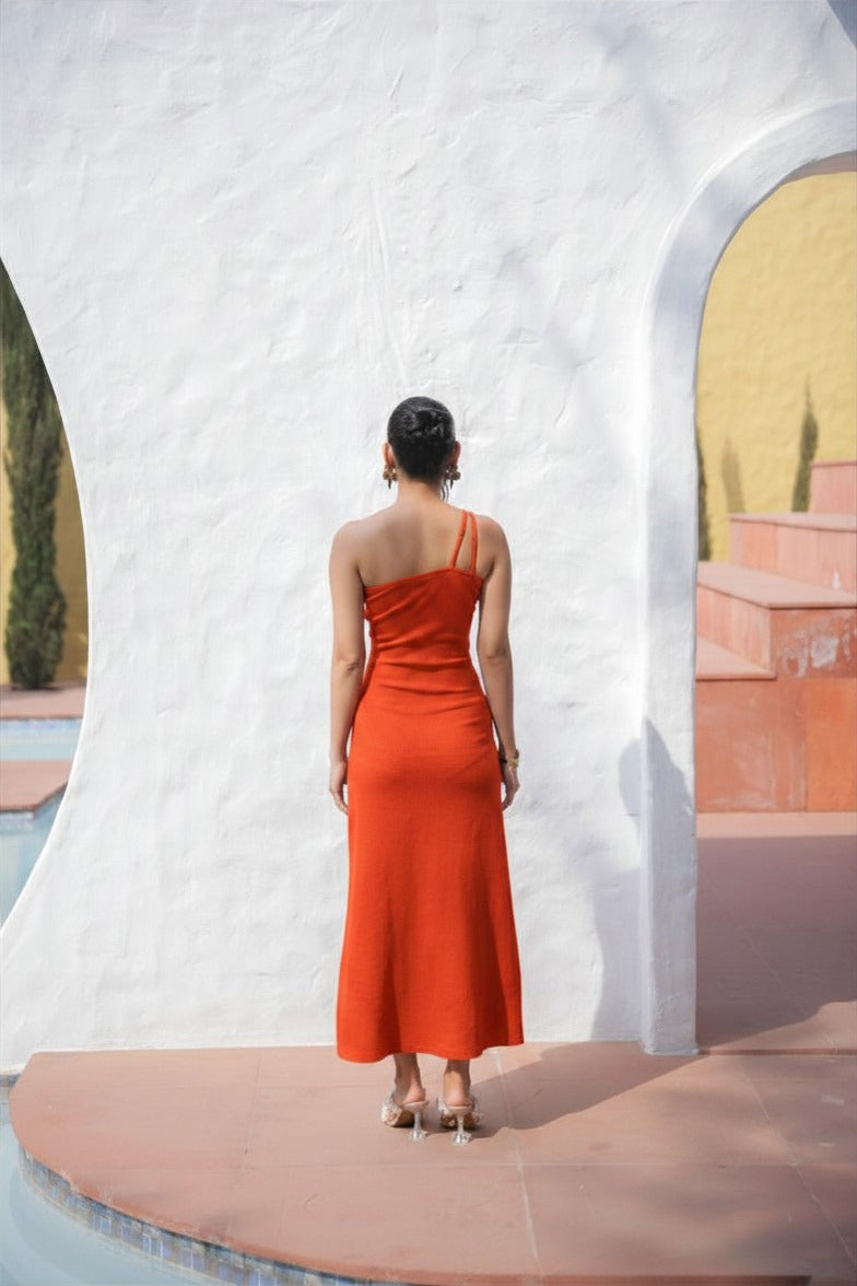 Santana Dress - Orange
