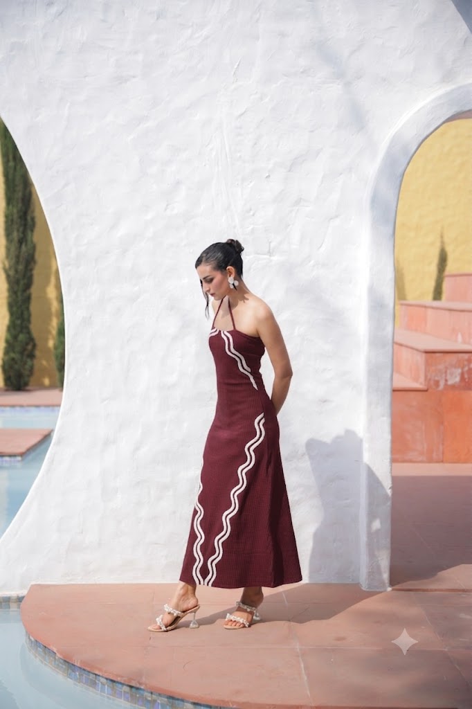 Santana Dress - Brown